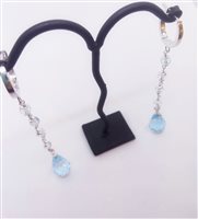 Earrings Rudelli Zambetti Gioielli Woman in White Gold Topazio UNICOLOR-OR6 - UNICOLOR-OR6